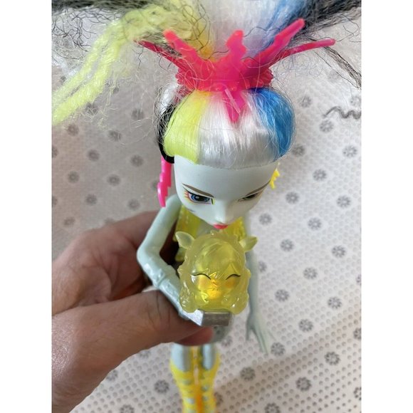 2016 Monster High Doll Electrified High Voltage Frankie Stein Working Condition - Picture 5 of 8